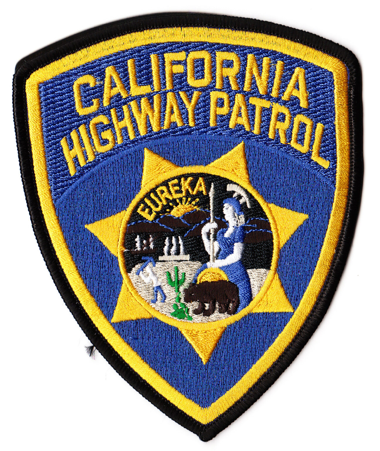 california highway patrol shoulder patch